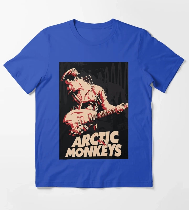 Alternative Music Indie Band T-Shirt Blue