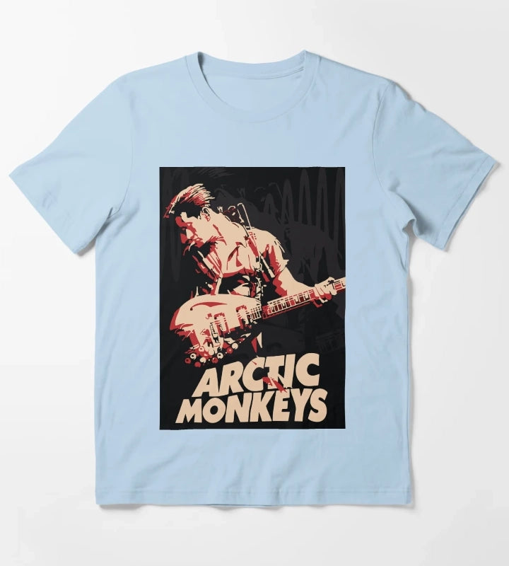 Alternative Music Indie Band T-Shirt Sky Blue