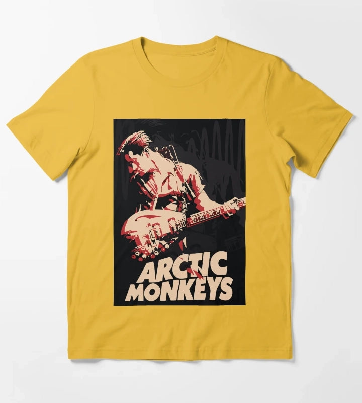 Alternative Music Indie Band T-Shirt Yellow