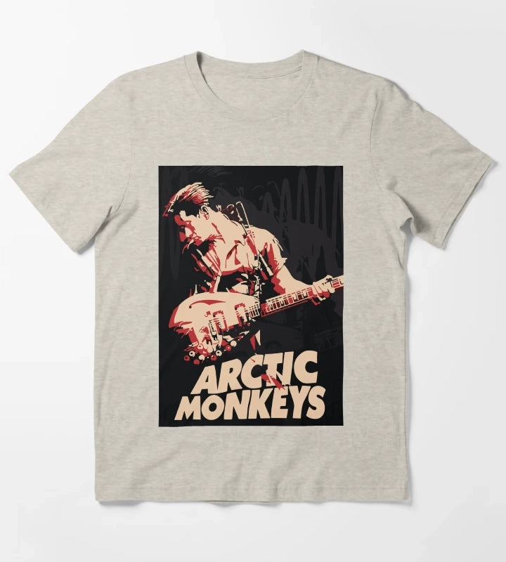 Alternative Music Indie Band T-Shirt Cream