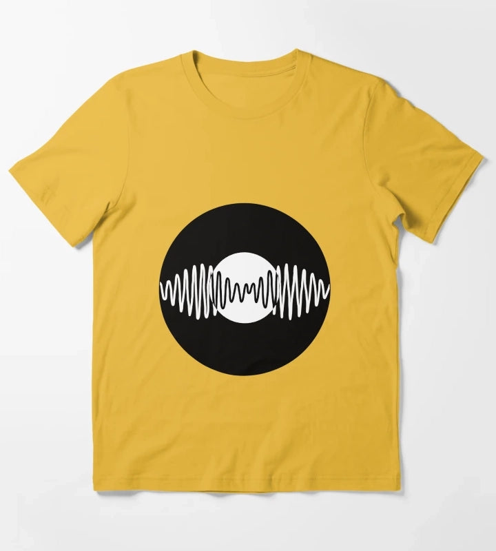 Am Arctic Monkeys Record T-Shirt Yellow