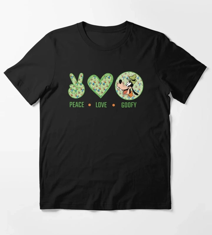 Amazing Peace Love Goofy design T-Shirt