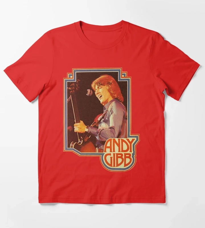 Andy Gibb T-Shirt Red