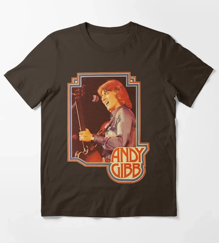 Andy Gibb T-Shirt Brown