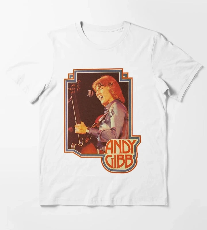 Andy Gibb T-Shirt White