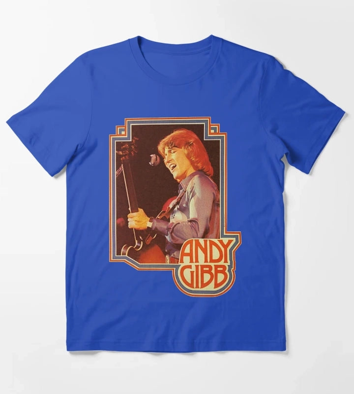 Andy Gibb T-Shirt Blue