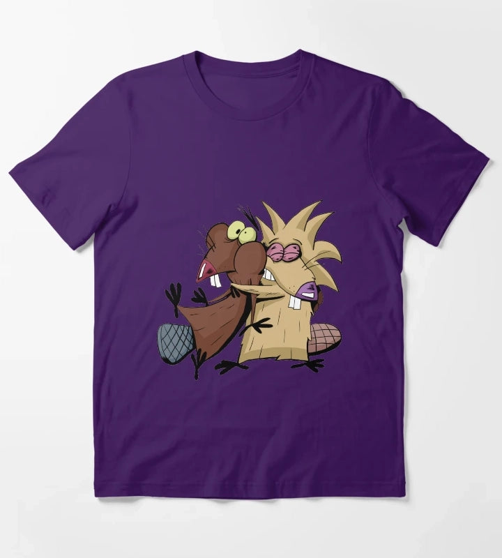 Angry Beavers T-Shirt Purple