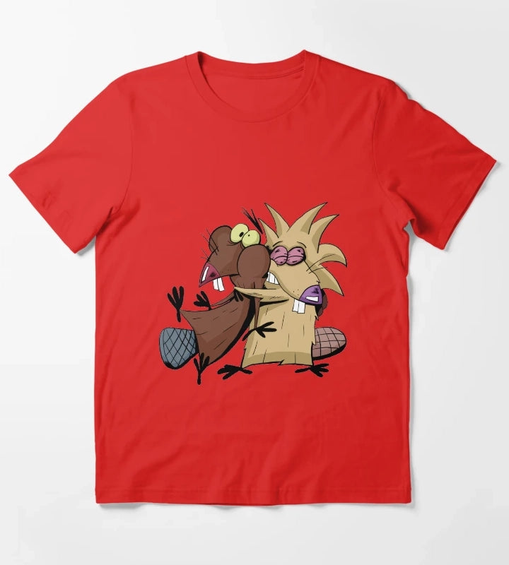 Angry Beavers T-Shirt Red