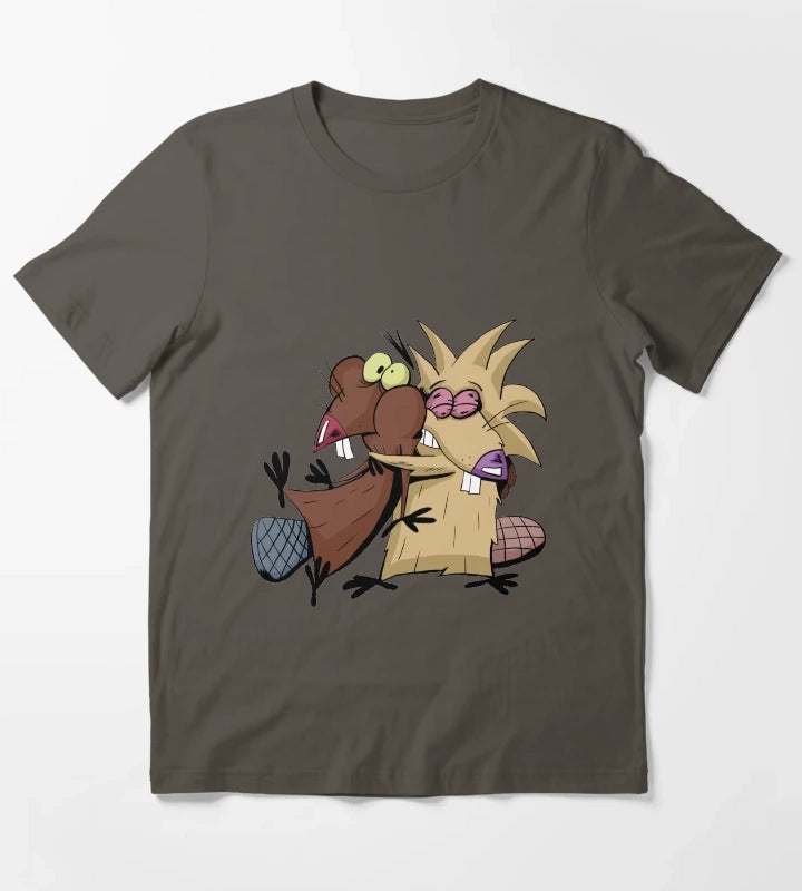 Angry Beavers T-Shirt Dark Grey