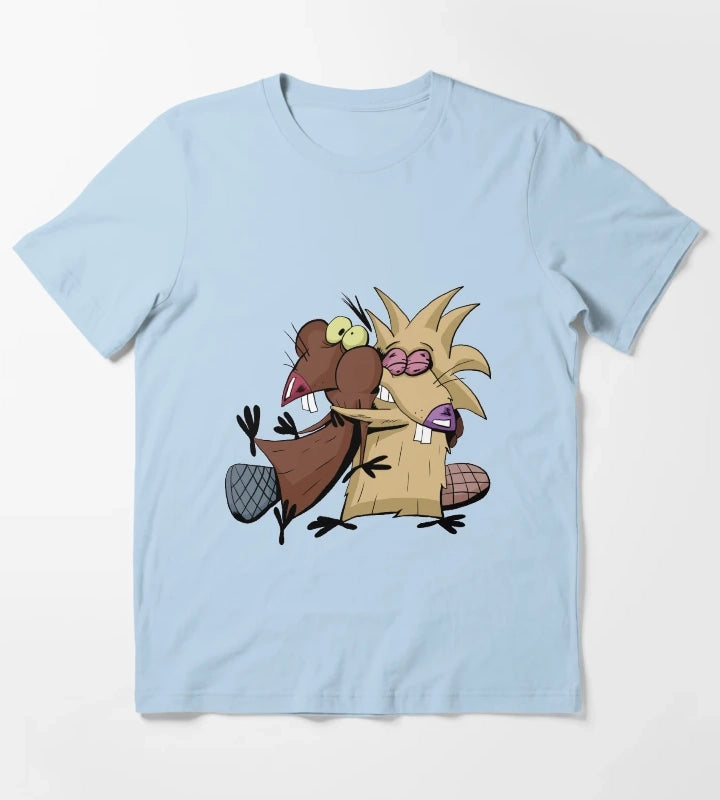 Angry Beavers T-Shirt Sky Blue