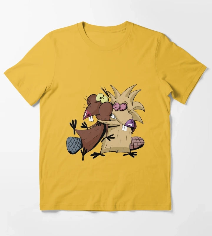 Angry Beavers T-Shirt Yellow