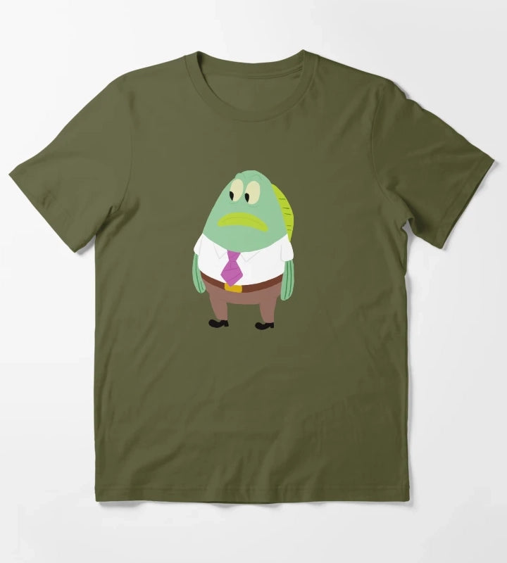 Angry Jack T-Shirt Olive Green