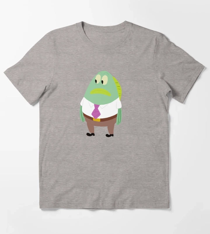 Angry Jack T-Shirt Heather Grey