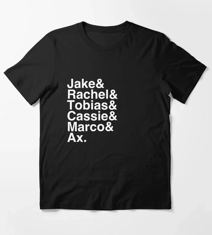 Animorphs Lineup List TShirt T-Shirt