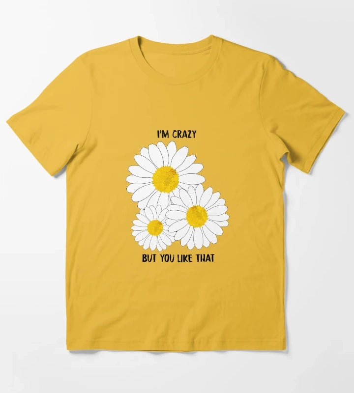 Another Ashnikko Daisy design T-Shirt Yellow