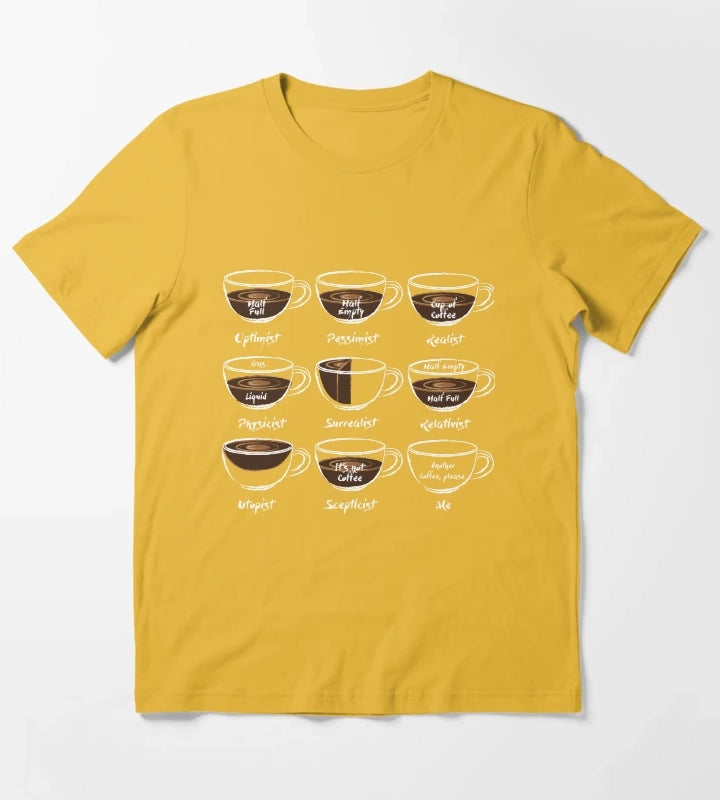 Another Coffee T-Shirt Yellow