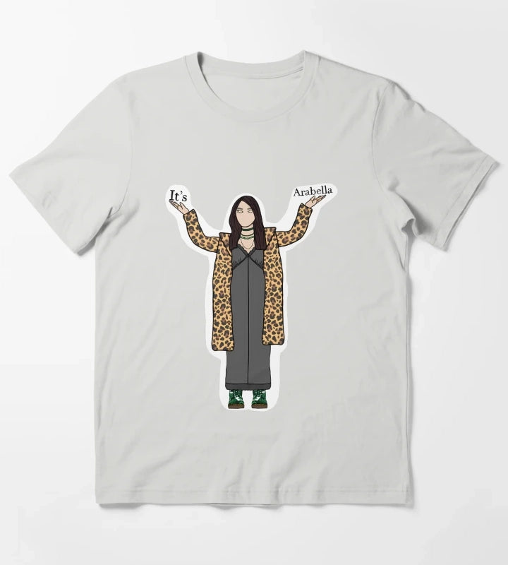 Arabella Arctic Monkeys T-Shirt Light Grey