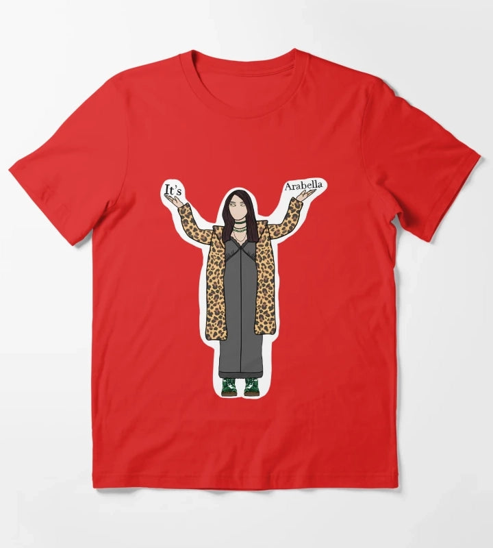 Arabella Arctic Monkeys T-Shirt Red