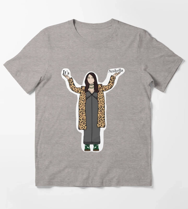 Arabella Arctic Monkeys T-Shirt Heather Grey