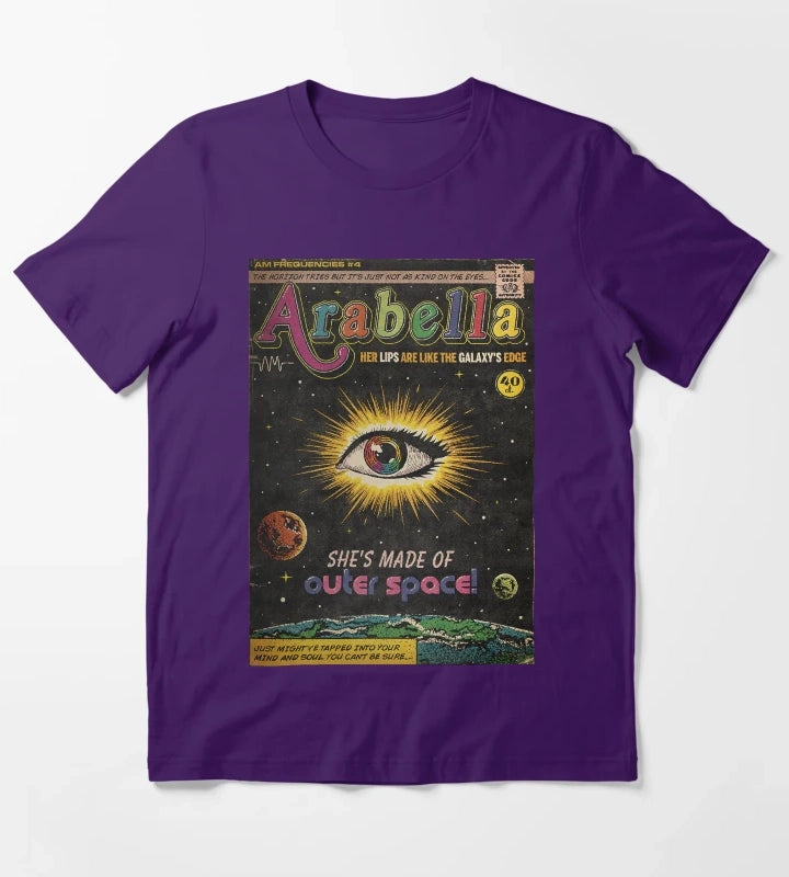 Arabella Vintage Monkeys T-Shirt Purple