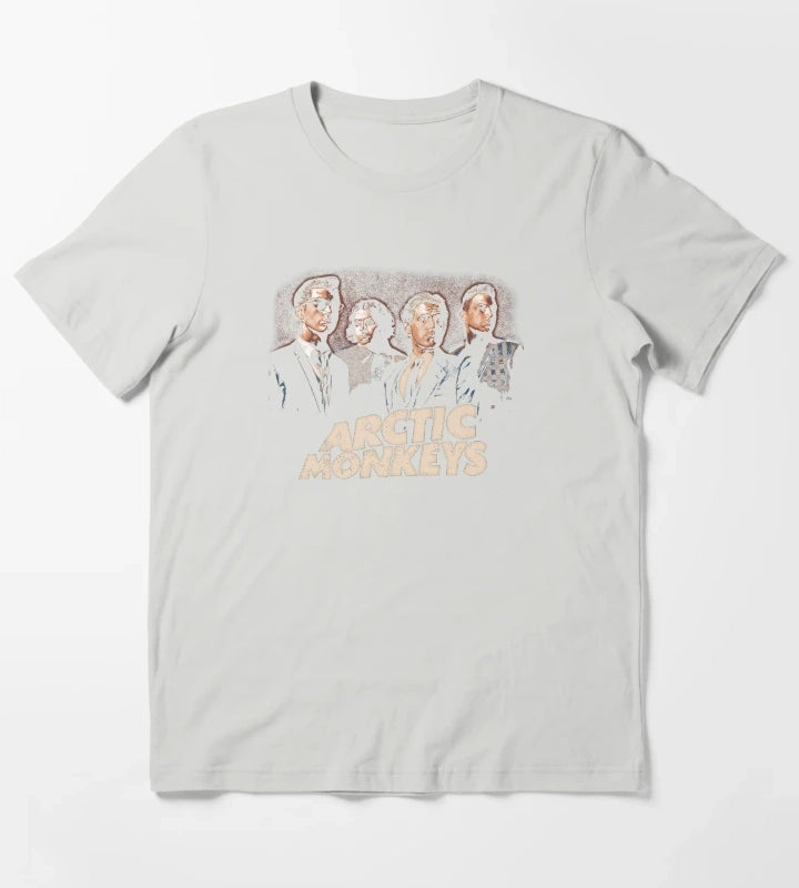 Arctic Anthem Band Shirt For Music Mavericks 27 T-Shirt Light Grey