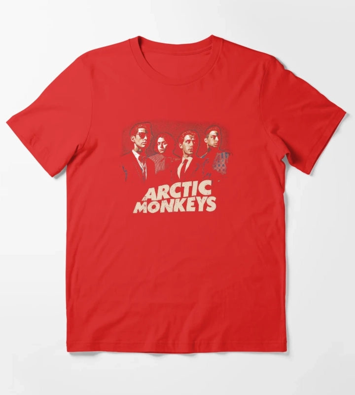Arctic Anthem Band Shirt For Music Mavericks 27 T-Shirt Red