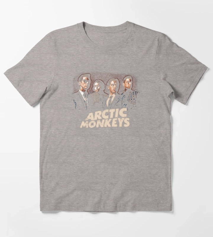 Arctic Anthem Band Shirt For Music Mavericks 27 T-Shirt Heather Grey
