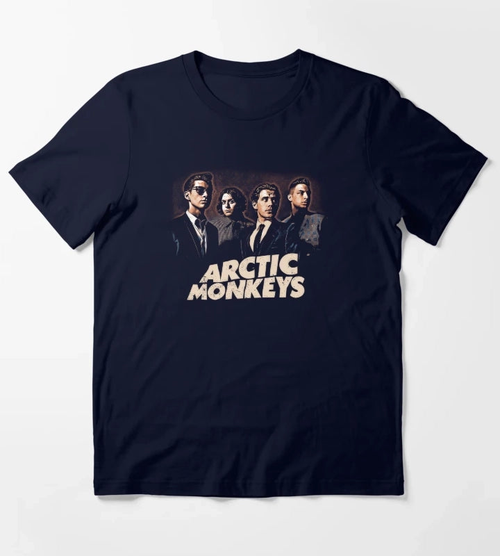 Arctic Anthem Band Shirt For Music Mavericks 27 T-Shirt Navy