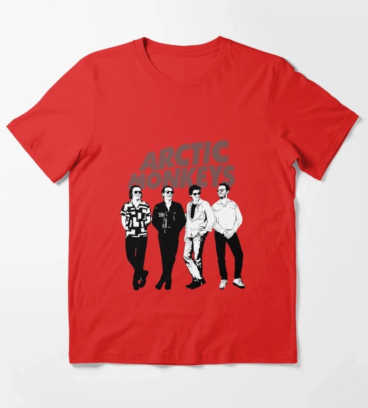 Arctic Band Monkeys T-Shirt Red