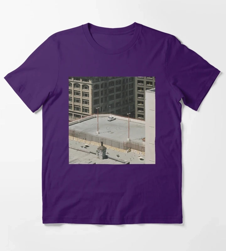 Arctic Car Poster T-Shirt Purple