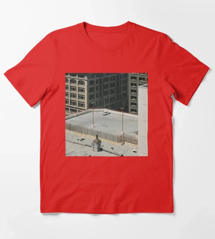 Arctic Car Poster T-Shirt Red