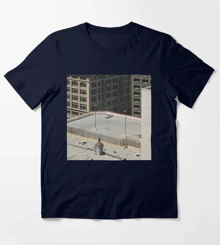 Arctic Car Poster T-Shirt Navy