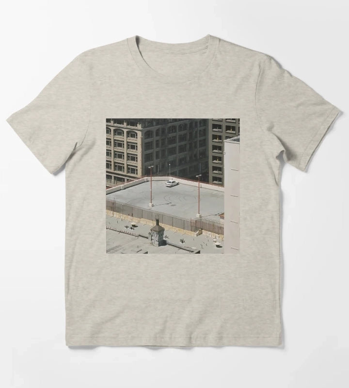 Arctic Car Poster T-Shirt Cream