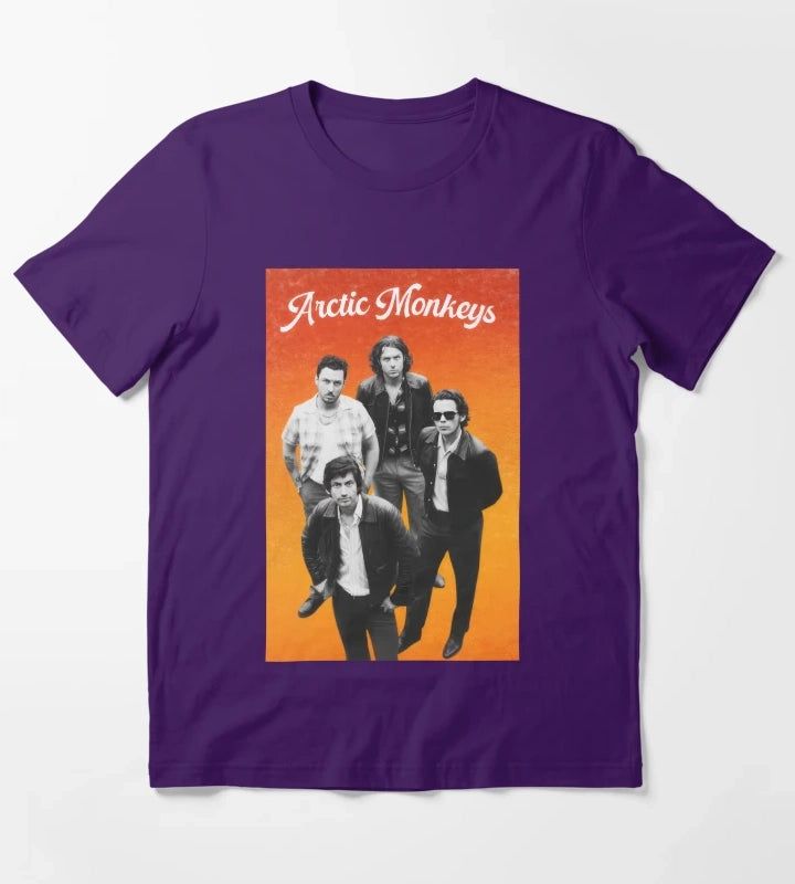 Arctic Monkeys 12 T-Shirt Purple