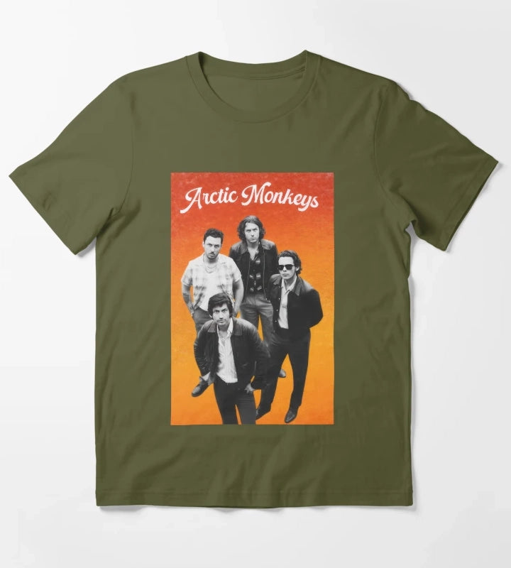 Arctic Monkeys 12 T-Shirt Olive Green