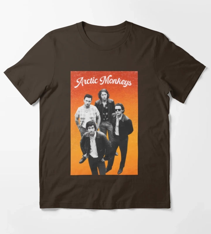 Arctic Monkeys 12 T-Shirt Brown