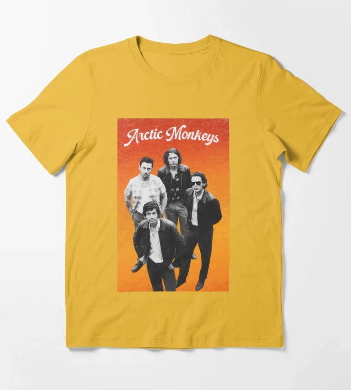Arctic Monkeys 12 T-Shirt Yellow