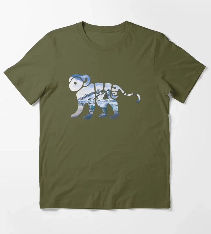 Arctic Monkeys 45 T-Shirt Olive Green
