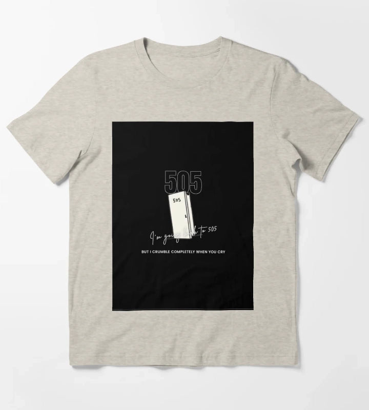 Arctic Monkeys 505 Band Art T-Shirt Cream