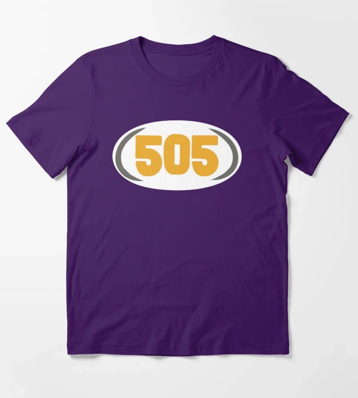 Arctic Monkeys 505 area code T-Shirt Purple