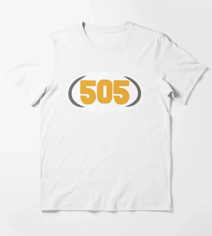 Arctic Monkeys 505 area code T-Shirt White