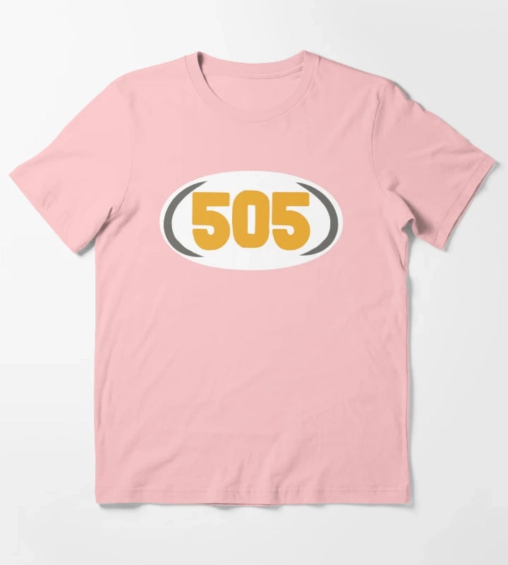 Arctic Monkeys 505 area code T-Shirt Dark Grey