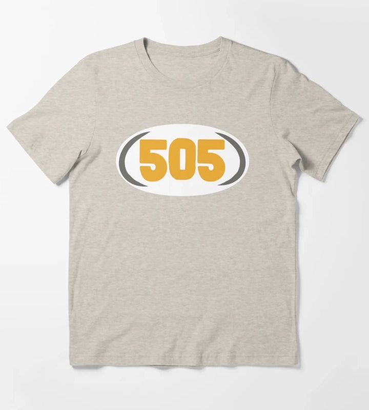 Arctic Monkeys 505 area code T-Shirt Cream