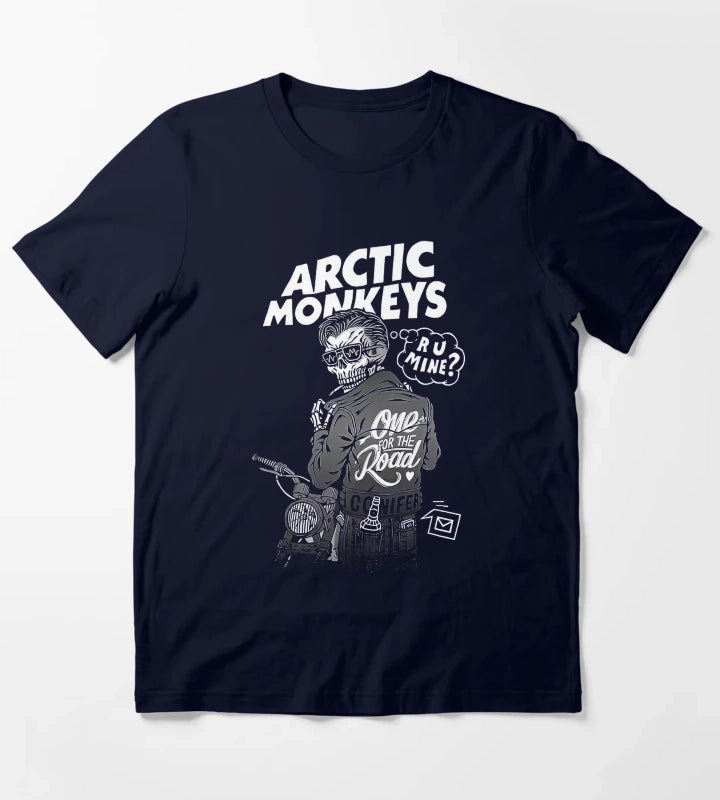 Arctic Monkeys 90S Rock Pop Music Band 23 T-Shirt Navy