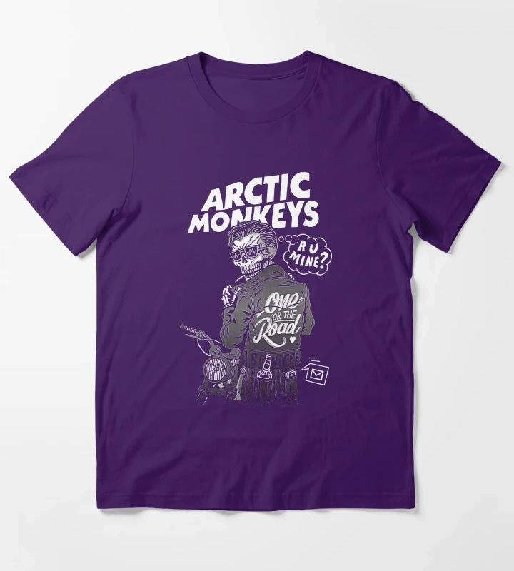 Arctic Monkeys 90S Rock Pop Music T-Shirt Purple