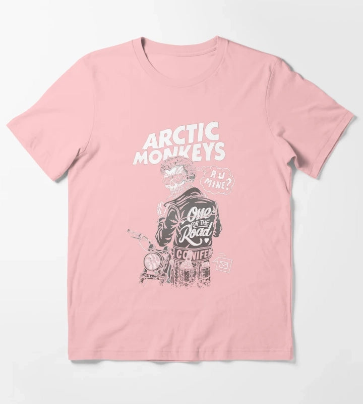 Arctic Monkeys 90S Rock Pop Music T-Shirt Dark Grey