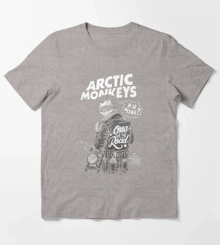Arctic Monkeys 90S Rock Pop Music T-Shirt Heather Grey