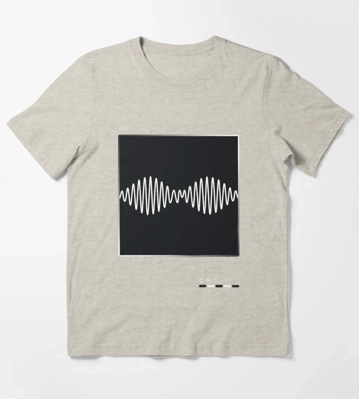 Arctic Monkeys AM Tracklist Album T-Shirt Cream