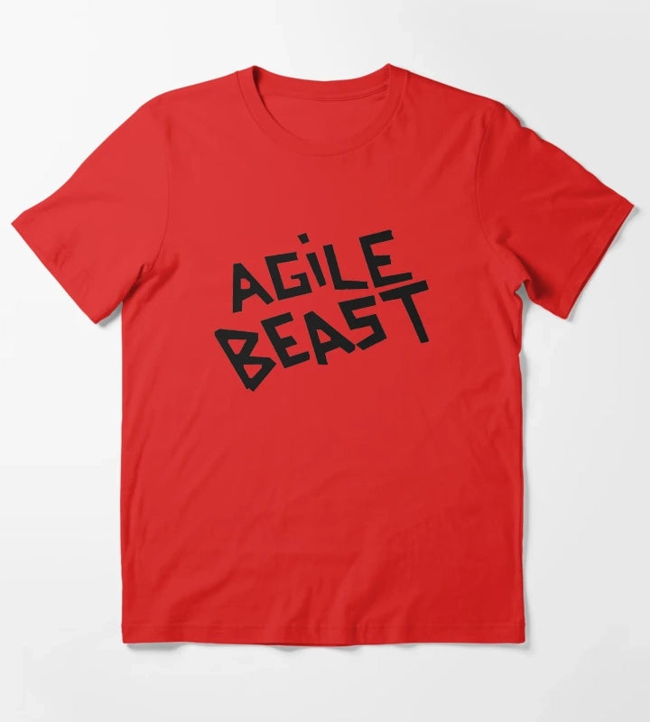 Arctic Monkeys Agile Beast tee T-Shirt Red