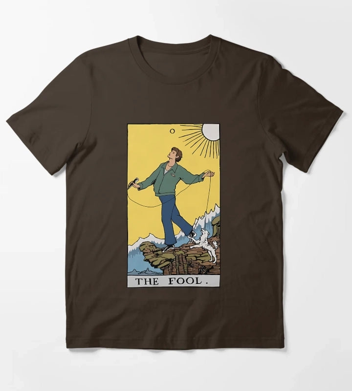 Arctic Monkeys Alex Turner 3 T-Shirt Brown